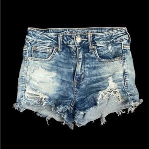 American Eagle Outfitters Distressed Jean Shorts